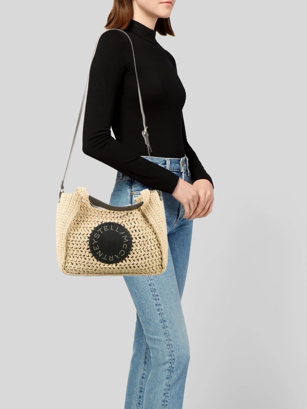 Stella Mccartney Raffia Bag View 2